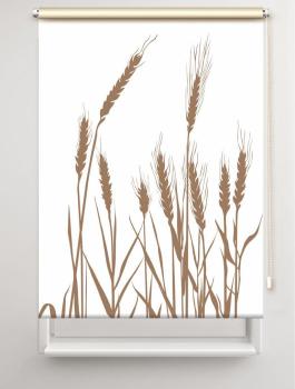 Rollo cereal 24 - blanco cappuccino, Rollo, Motivrollo, Rollo mit Druck, Fotorollo, bedrucktes Rollo, Fensterrollo,verdunkelndes Rollo, Sonnenschutz Rollo